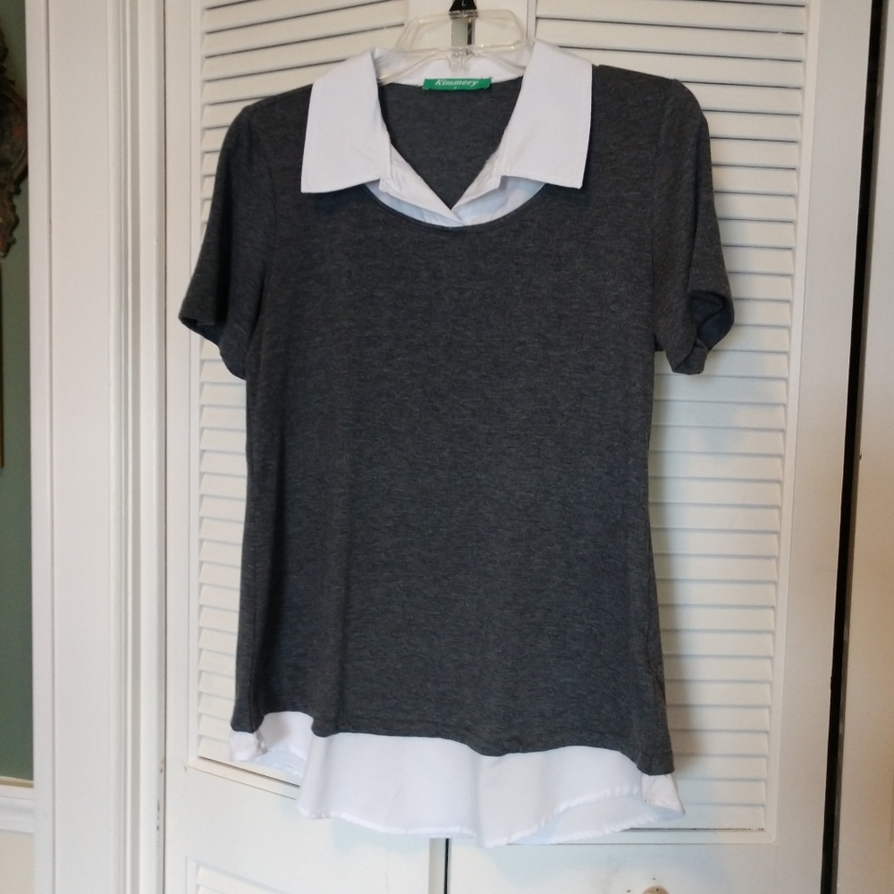 Kimmery Women's short sleeve collared short sleeve